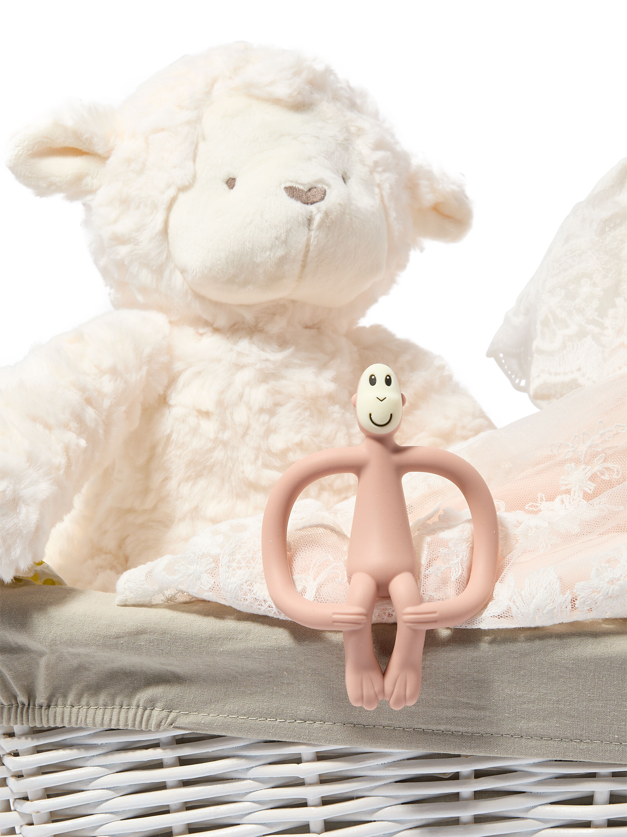 Baby Girl Gift Hamper - 3 Piece Set with Lace Frill Dress image number 3